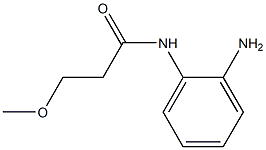 N-(2-aminophenyl)-3-methoxypropanamide Struktur