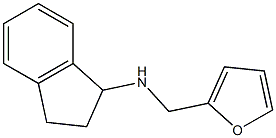 N-(2-furylmethyl)indan-1-amine Struktur