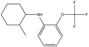 N-(2-methylcyclohexyl)-2-(trifluoromethoxy)aniline Struktur