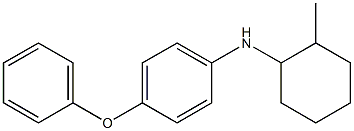 N-(2-methylcyclohexyl)-4-phenoxyaniline Struktur