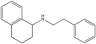 N-(2-phenylethyl)-1,2,3,4-tetrahydronaphthalen-1-amine Struktur