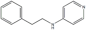 N-(2-phenylethyl)pyridin-4-amine Struktur