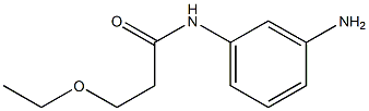 N-(3-aminophenyl)-3-ethoxypropanamide Struktur