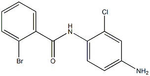 N-(4-amino-2-chlorophenyl)-2-bromobenzamide Struktur