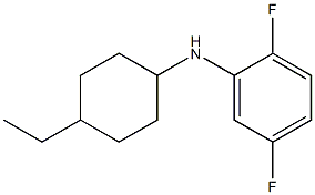 N-(4-ethylcyclohexyl)-2,5-difluoroaniline Struktur