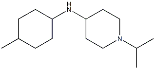 N-(4-methylcyclohexyl)-1-(propan-2-yl)piperidin-4-amine Struktur