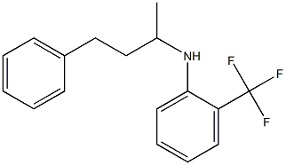 N-(4-phenylbutan-2-yl)-2-(trifluoromethyl)aniline Struktur