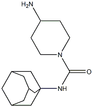 N-(adamantan-1-yl)-4-aminopiperidine-1-carboxamide Struktur