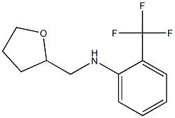 N-(oxolan-2-ylmethyl)-2-(trifluoromethyl)aniline Struktur