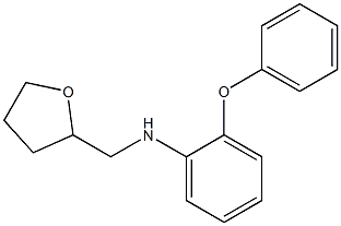 N-(oxolan-2-ylmethyl)-2-phenoxyaniline Struktur