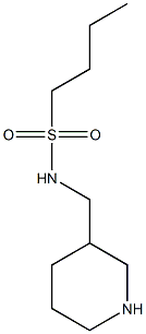 N-(piperidin-3-ylmethyl)butane-1-sulfonamide Struktur