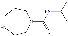 N-(propan-2-yl)-1,4-diazepane-1-carboxamide Struktur