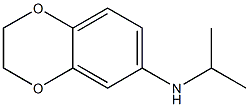 N-(propan-2-yl)-2,3-dihydro-1,4-benzodioxin-6-amine Struktur