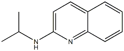 N-(propan-2-yl)quinolin-2-amine Struktur