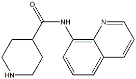 N-(quinolin-8-yl)piperidine-4-carboxamide Struktur