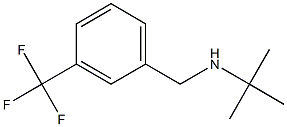 N-(tert-butyl)-N-[3-(trifluoromethyl)benzyl]amine Struktur