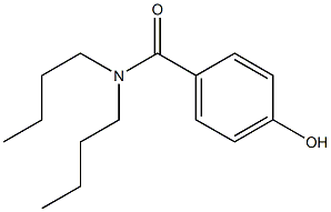 N,N-dibutyl-4-hydroxybenzamide Struktur