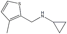 N-[(3-methylthien-2-yl)methyl]cyclopropanamine Struktur