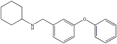 N-[(3-phenoxyphenyl)methyl]cyclohexanamine Struktur