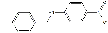 N-[(4-methylphenyl)methyl]-4-nitroaniline Struktur