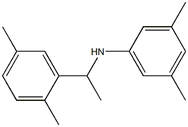 N-[1-(2,5-dimethylphenyl)ethyl]-3,5-dimethylaniline Struktur