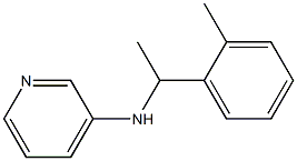 N-[1-(2-methylphenyl)ethyl]pyridin-3-amine Struktur