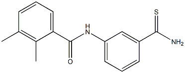 N-[3-(aminocarbonothioyl)phenyl]-2,3-dimethylbenzamide Struktur