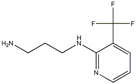 N-[3-(trifluoromethyl)pyridin-2-yl]propane-1,3-diamine Struktur