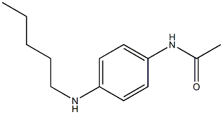 N-[4-(pentylamino)phenyl]acetamide Struktur