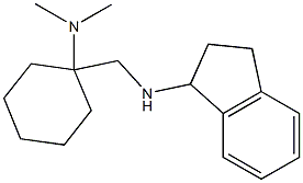 N-{[1-(dimethylamino)cyclohexyl]methyl}-2,3-dihydro-1H-inden-1-amine Struktur