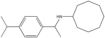 N-{1-[4-(propan-2-yl)phenyl]ethyl}cyclooctanamine Struktur