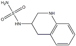 N-1,2,3,4-tetrahydroquinolin-3-ylsulfamide Struktur