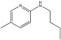 N-butyl-5-methylpyridin-2-amine Struktur