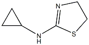 N-cyclopropyl-4,5-dihydro-1,3-thiazol-2-amine Struktur