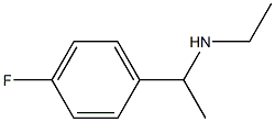 N-ethyl-N-[1-(4-fluorophenyl)ethyl]amine Struktur