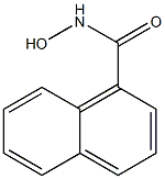 N-hydroxy-1-naphthamide Struktur