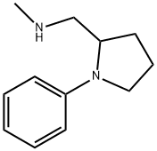 N-methyl-N-(pyrrolidin-2-ylmethyl)aniline Struktur