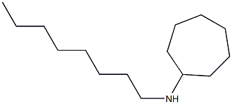 N-octylcycloheptanamine Struktur