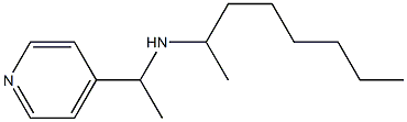 octan-2-yl[1-(pyridin-4-yl)ethyl]amine Struktur