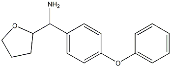 oxolan-2-yl(4-phenoxyphenyl)methanamine Struktur