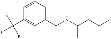 pentan-2-yl({[3-(trifluoromethyl)phenyl]methyl})amine Struktur