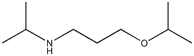 propan-2-yl[3-(propan-2-yloxy)propyl]amine Struktur