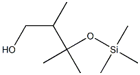 2,3-Dimethyl-3-trimethylsilanyloxy-butan-1-ol Struktur