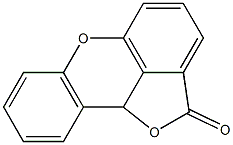 10BH-FURO[4,3,2-KL]XANTHEN-2-ONE Struktur