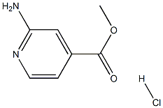 METHYL 2-AMINOPYRIDINE-4-CARBOXYLATE HCL Struktur