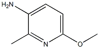 3-Amino-6-methoxy-2-methylpyridine Struktur