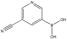 5-Cyanopyridine-3-boronic acid Struktur