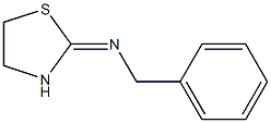 phenyl-N-(1,3-thiazolidin-2-ylidene)methanamine Struktur