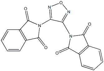 2-[4-(1,3-dioxo-1,3-dihydro-2H-isoindol-2-yl)-1,2,5-oxadiazol-3-yl]-1H-isoindole-1,3(2H)-dione Struktur