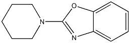 2-(1-piperidinyl)-1,3-benzoxazole Struktur